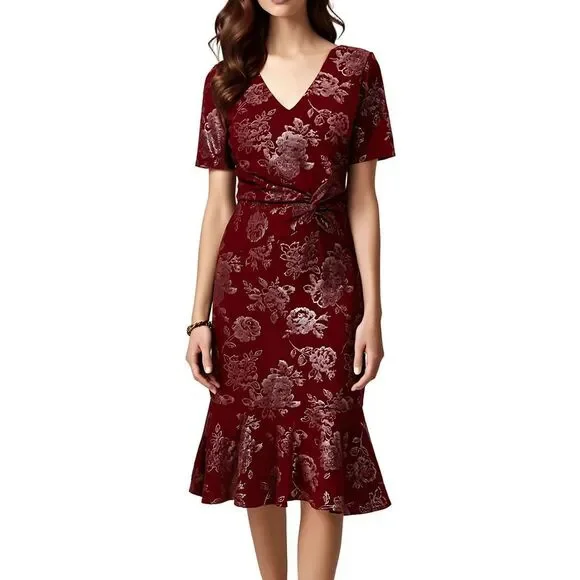 London Times | Dresses | London Times Womens Red Floral Print Flounce Hem Shift Dress Petites Nwt | Poshmark London Times | Dresses | London Times Womens Red Floral Print Flounce Hem Shift Dress Petites Nwt | Poshmark